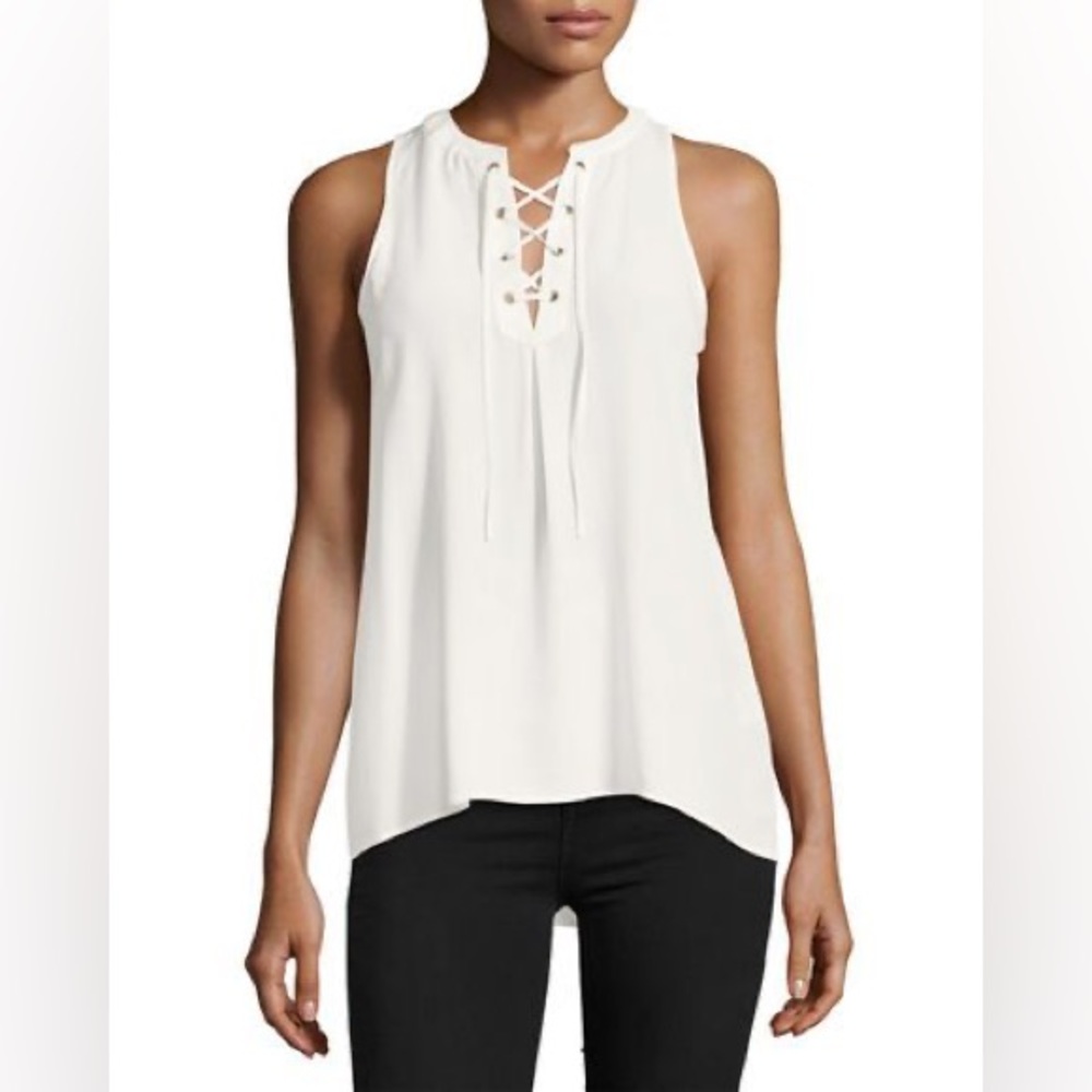 NWOT Joie Deasia 100% silk sleeveless blouse XS